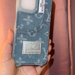 Blue Denim iPhone 15 case